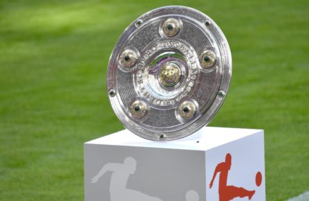 Die Meisterschale der Bundesliga